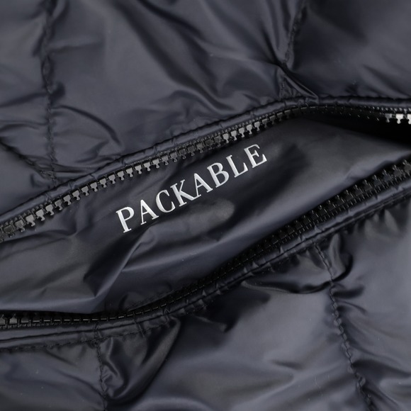 NEW Polo Ralph Lauren Packable Down Puffer Jacket Navy Red Pony Logo Men's M - Picture 6 of 8